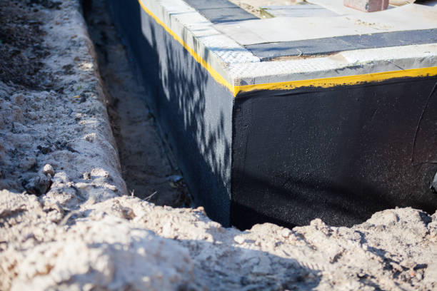 Professional Wet Basement Repair technician working in Luther, MI